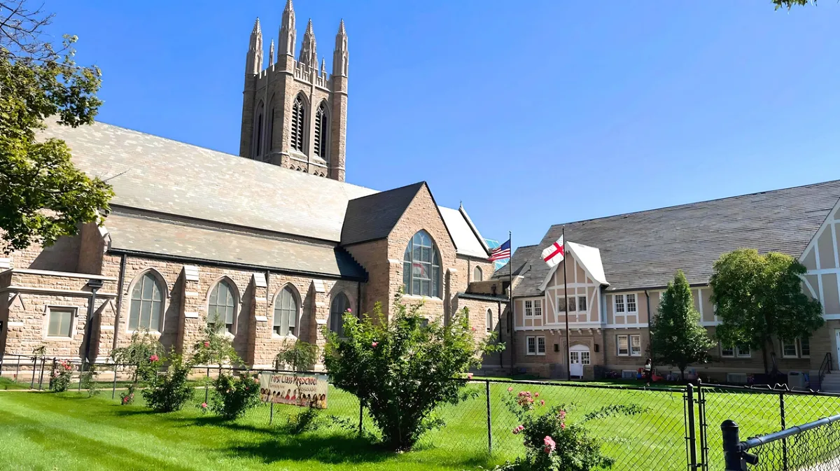 Grace & St. Stephen's Episcopol Church in Downtown Colorado Springs on September 1, 2024.