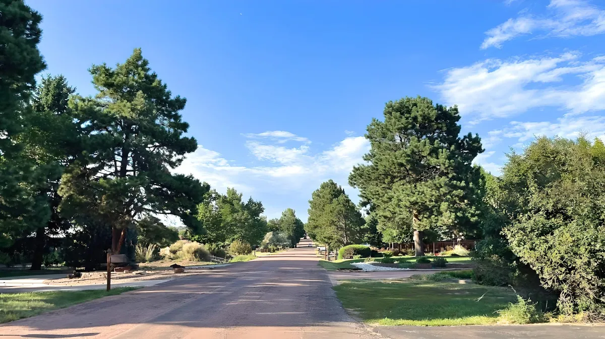 Topaz Drive in Colorado Springs on 9-2-2024.