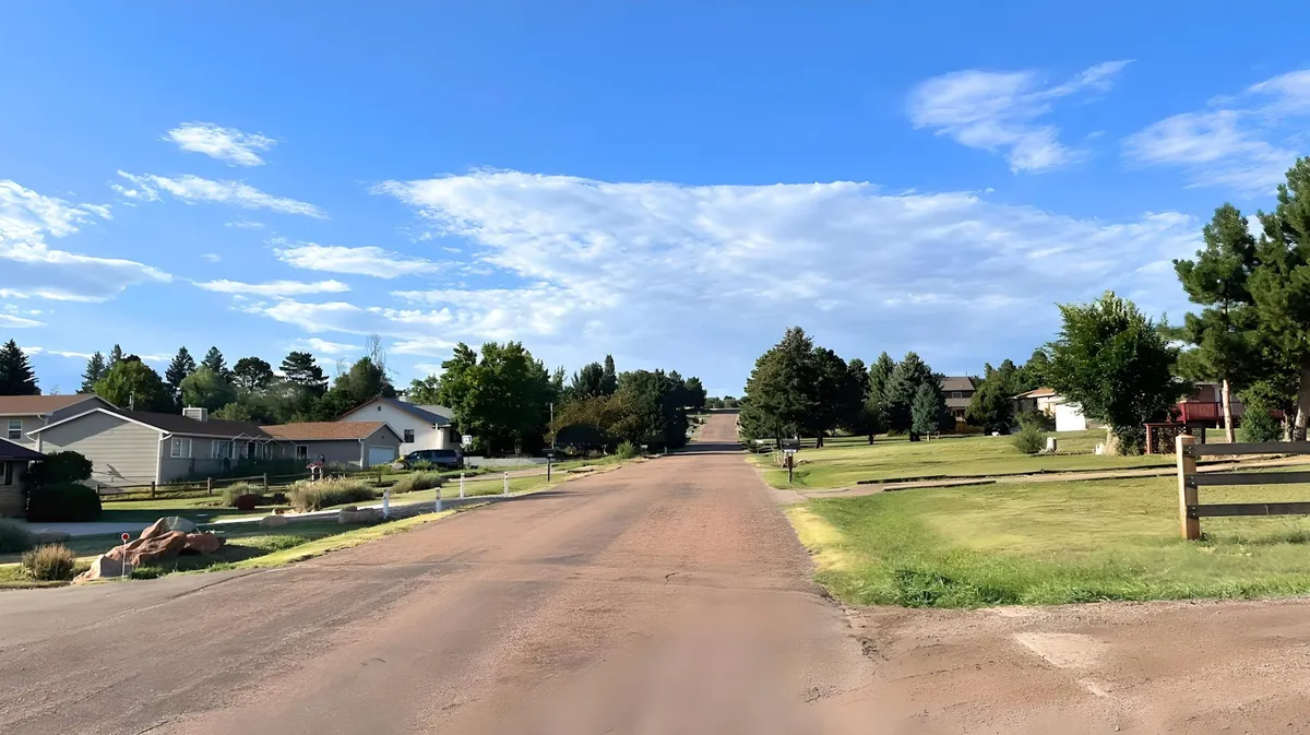 Topaz Drive in Colorado Springs on 9-2-2024.